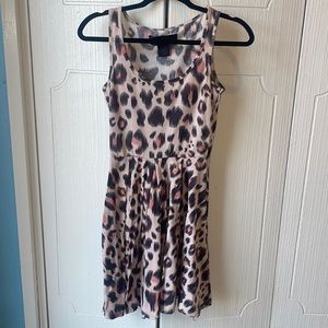 Kardashian Kollection Leopard Cheetah print Dress